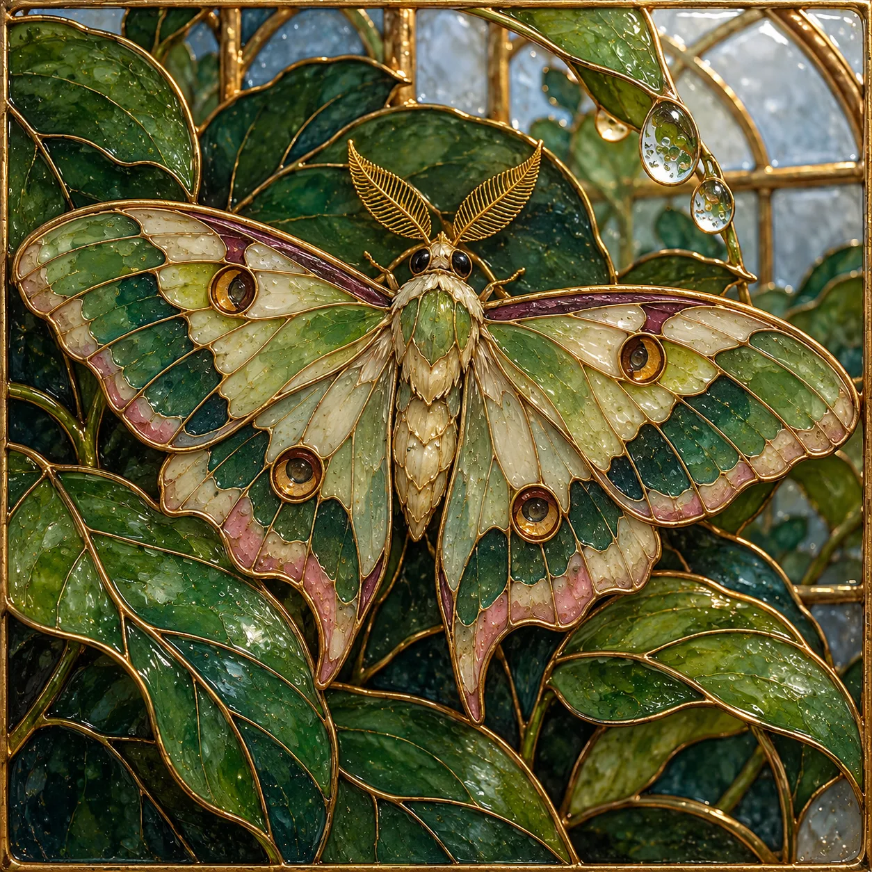 Greenhouse Moth · Cloisonné Boundaries