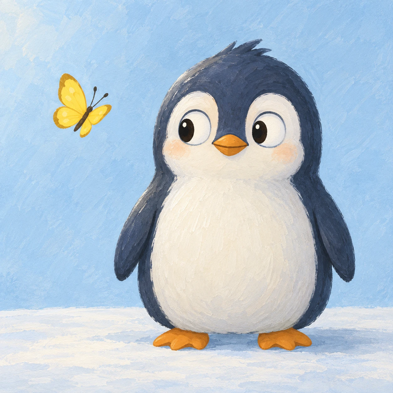Penguin Friend · Coordinated Gaze