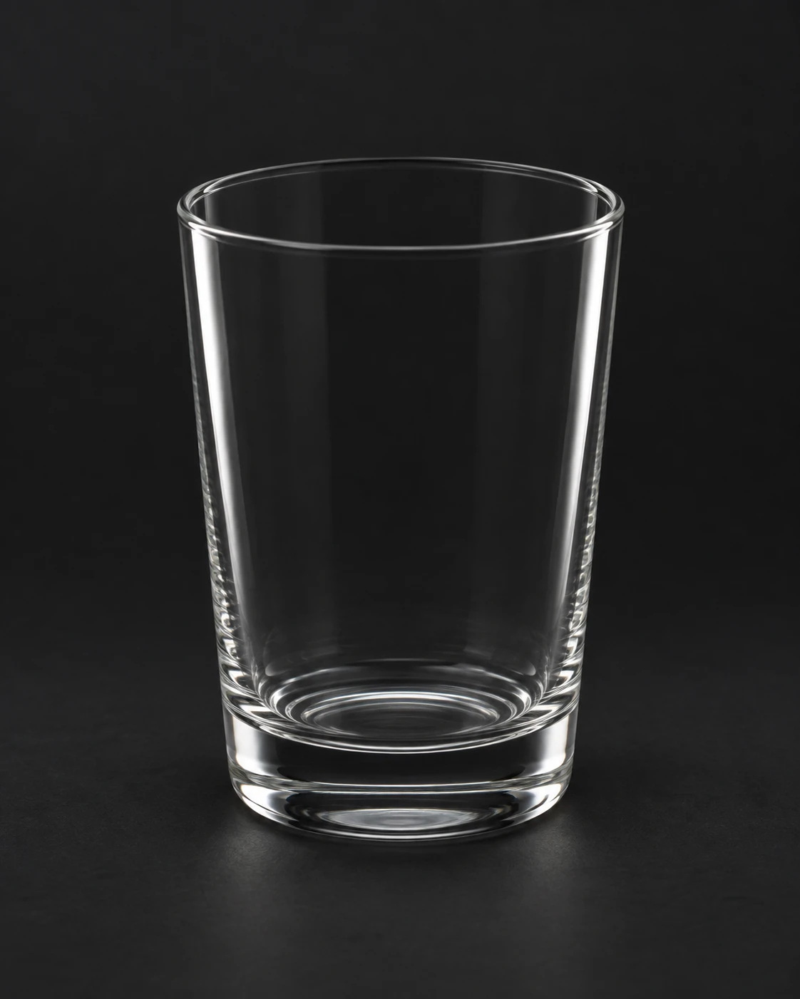 One Glass Tumbler · Dark-Field Edge Lighting