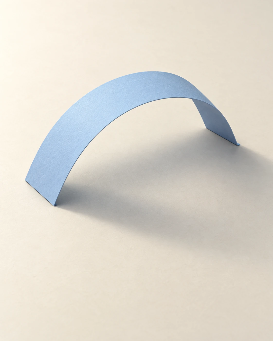 One Paper Arch · Height-Dependent Shadow Softness