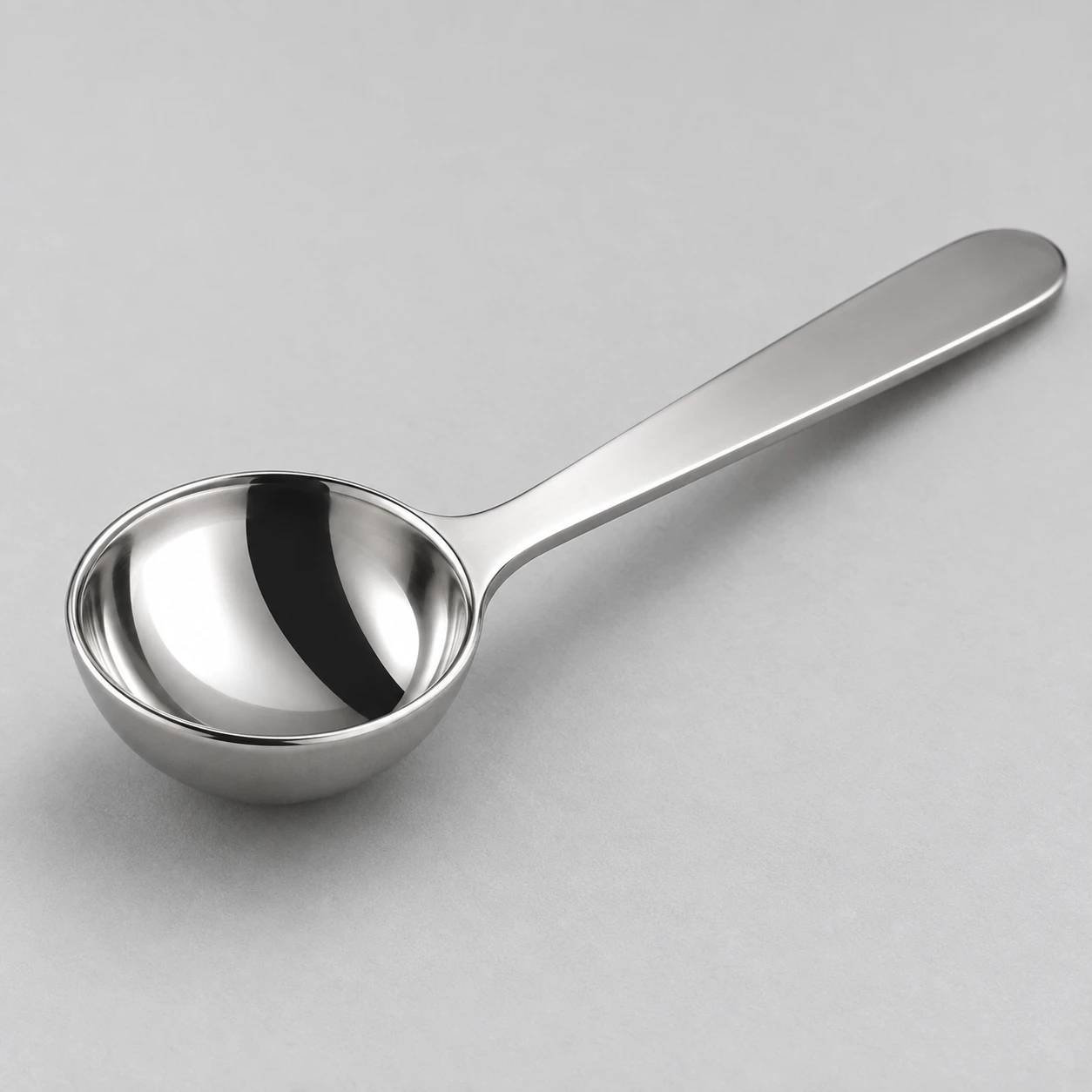 Steel Measuring Spoon · Curvature Through Reflected Bands