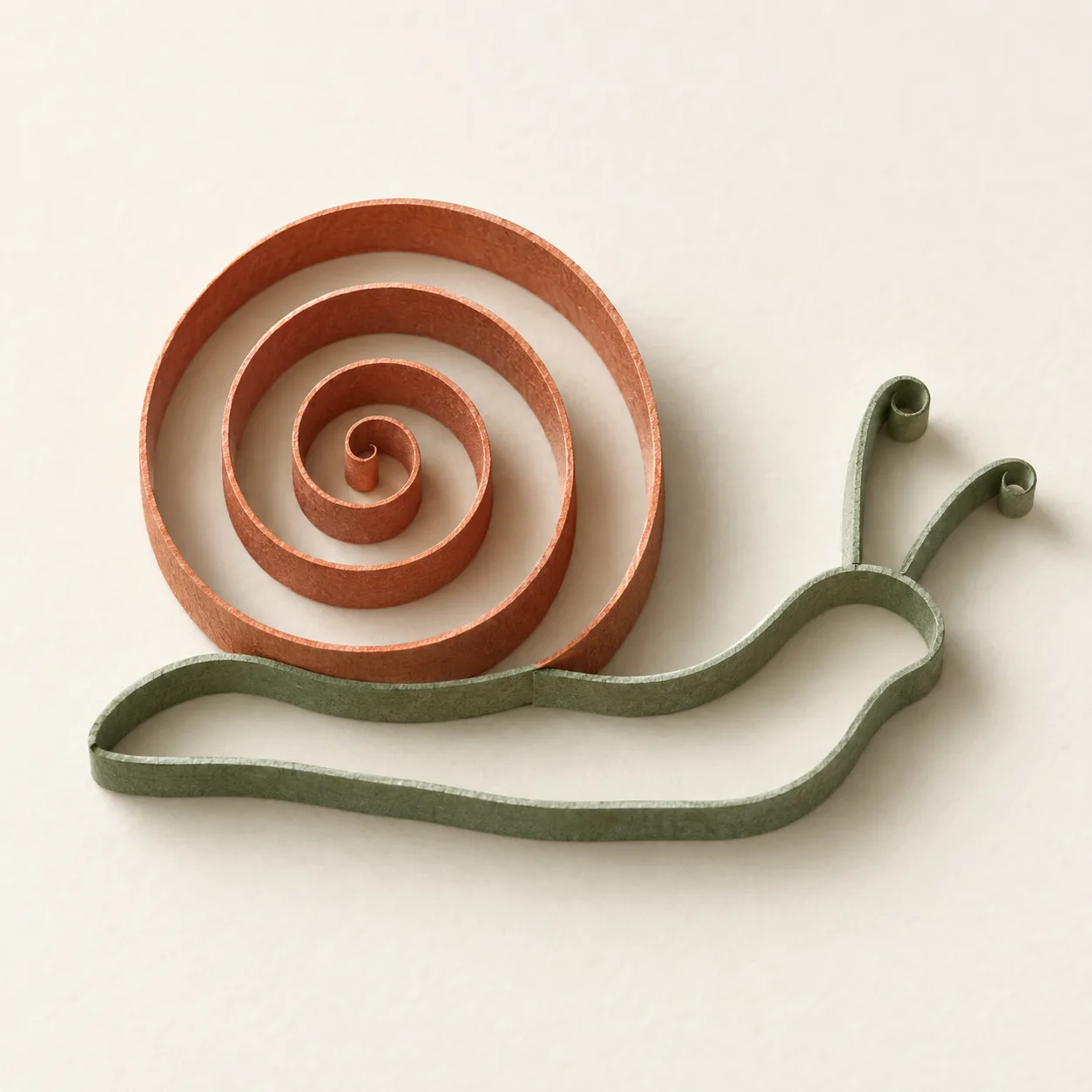 One Snail · Paper Quilling