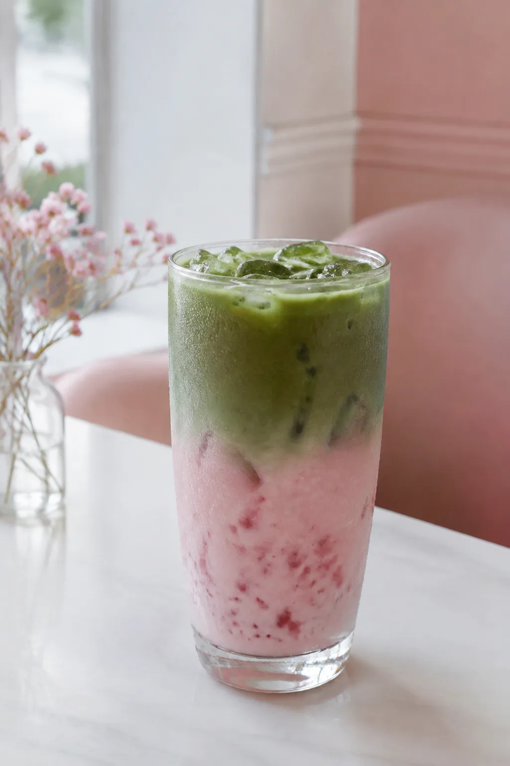 Strawberry meets matcha