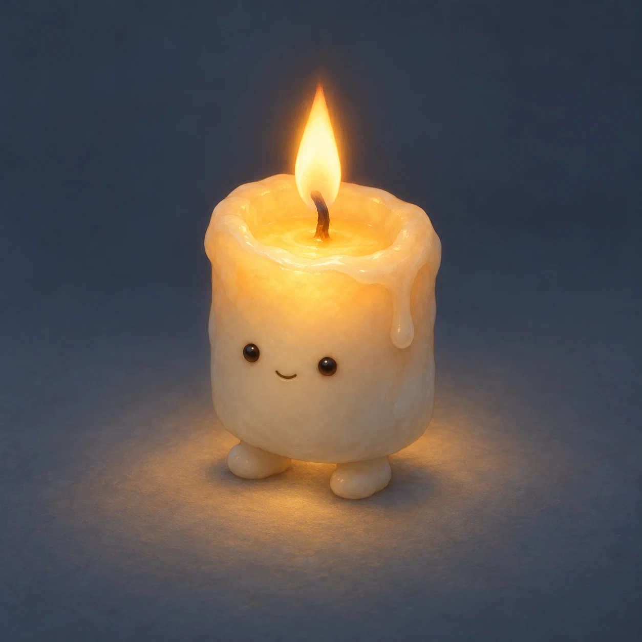 Little Candle Friend · Light Spreading Through Wax