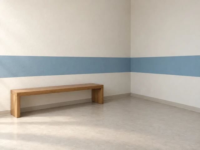 작은 대기실 · 모서리를 감싸는 색 띠