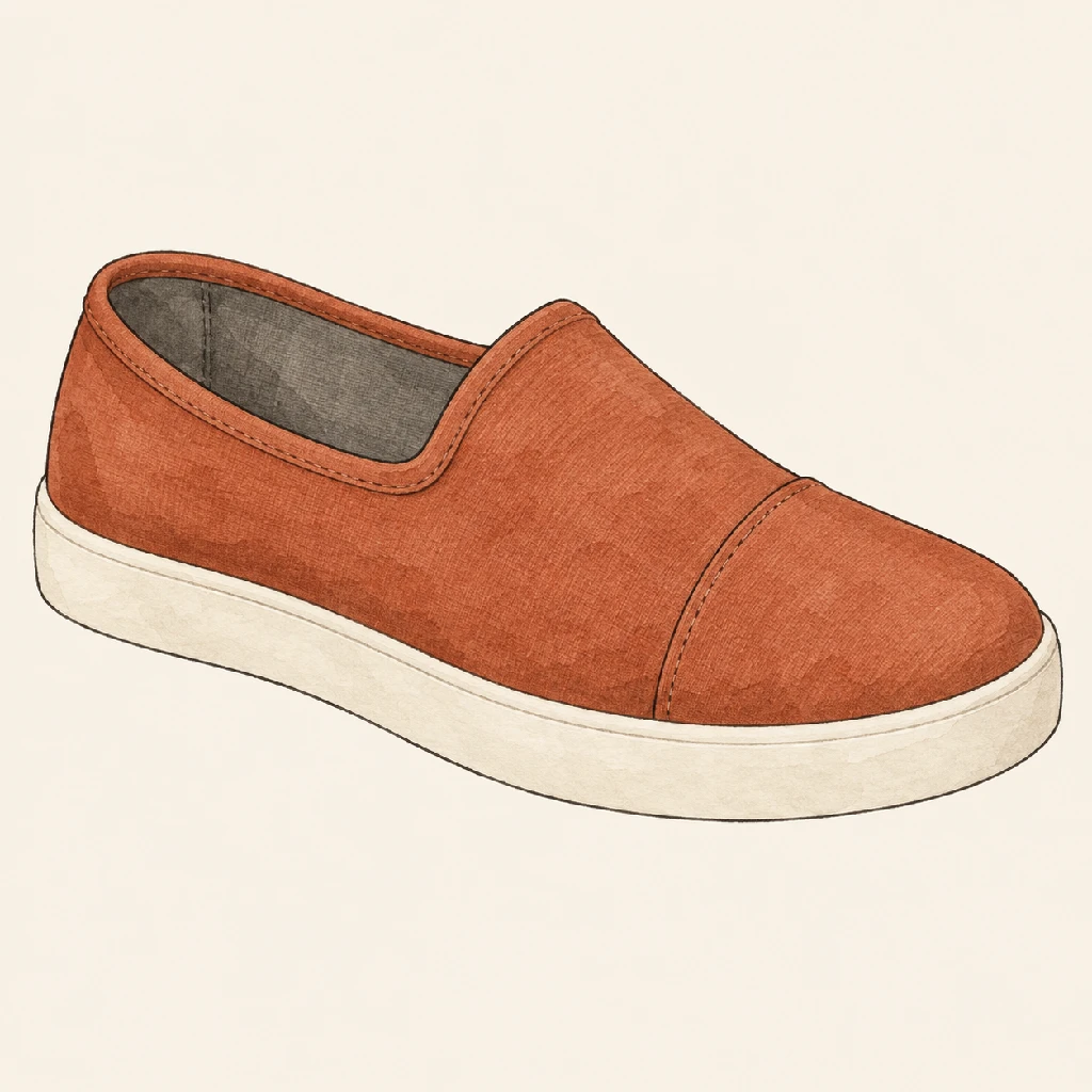 Canvas Slip-On · Layered Watercolor Glazes