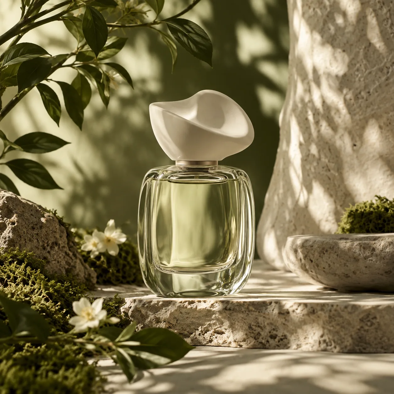 Perfume brand study · Forest shadows