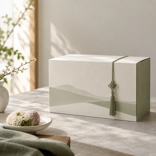 Rice dessert packaging study · Morning by the window