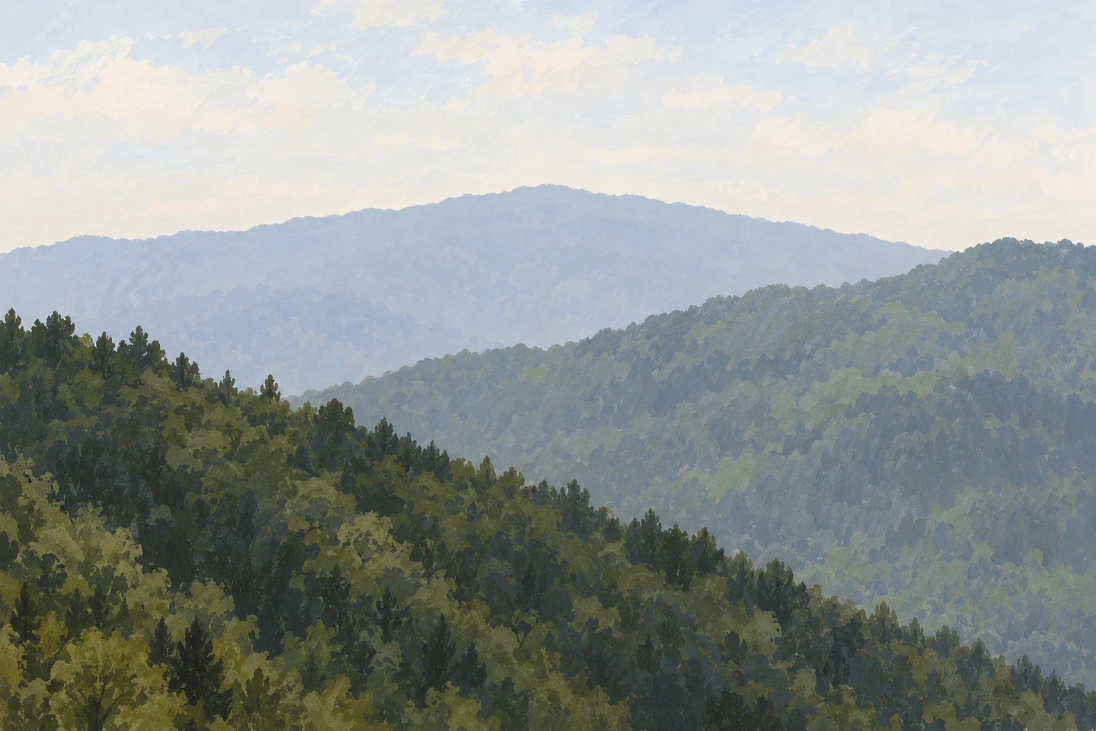 Three Ridges · Atmospheric Perspective