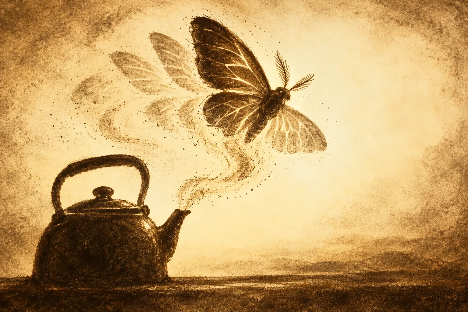 Steam Moth · Backlit Sand Animation