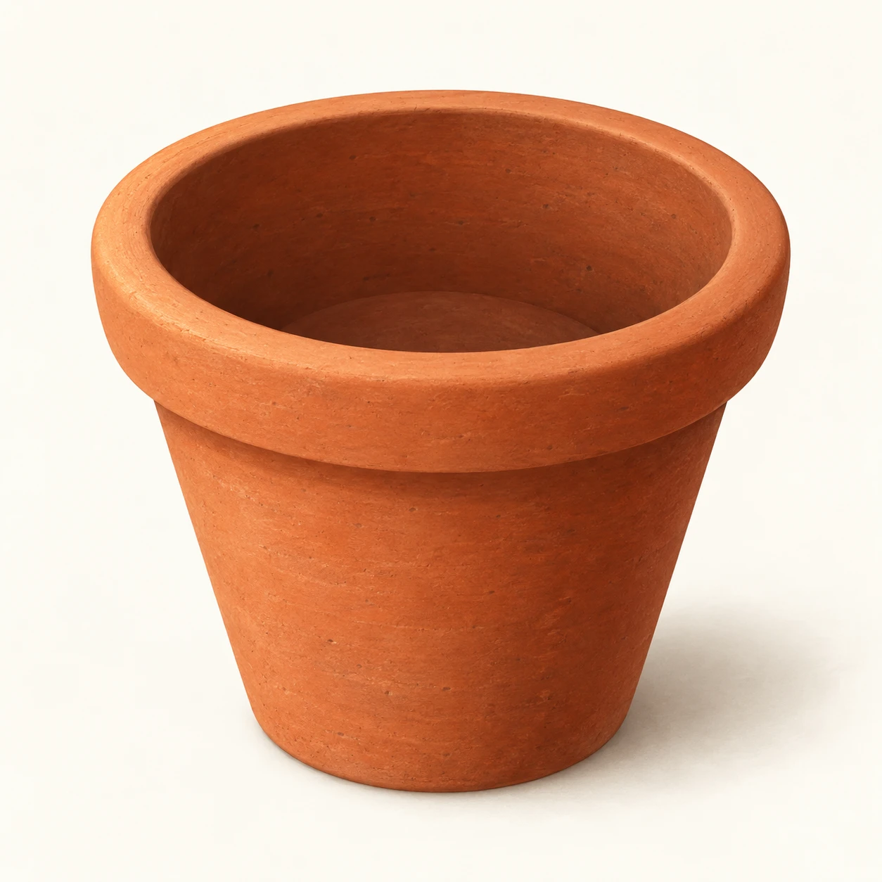 One Empty Flowerpot · Elliptical Opening Depth