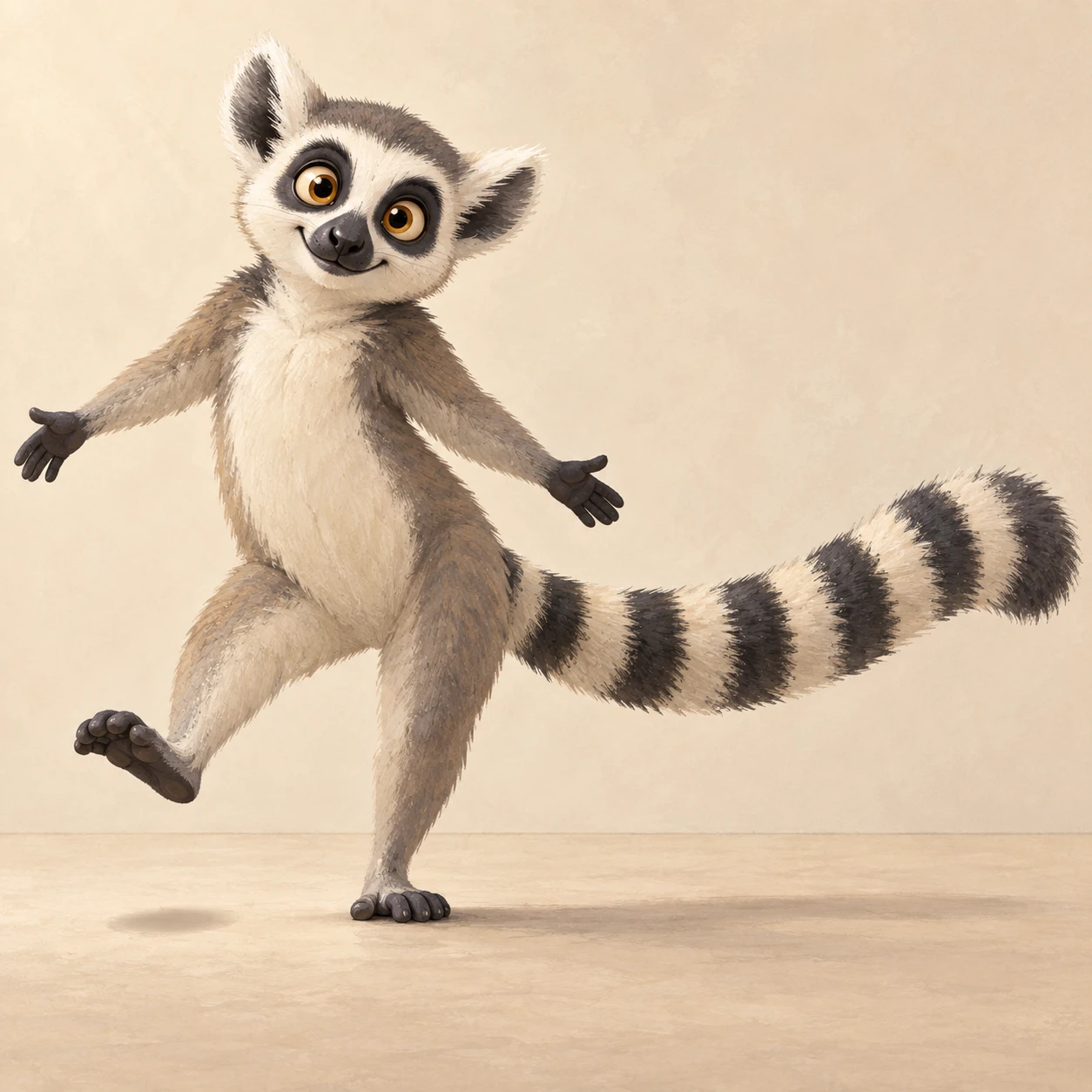 Balancing Lemur · Tail Counterbalance