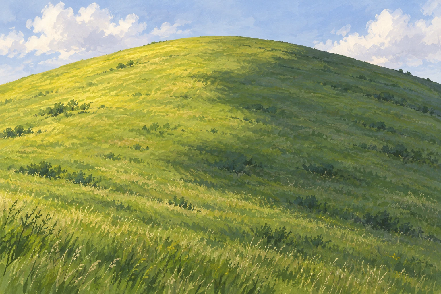 Small Grassy Hill · Cloud Shadow