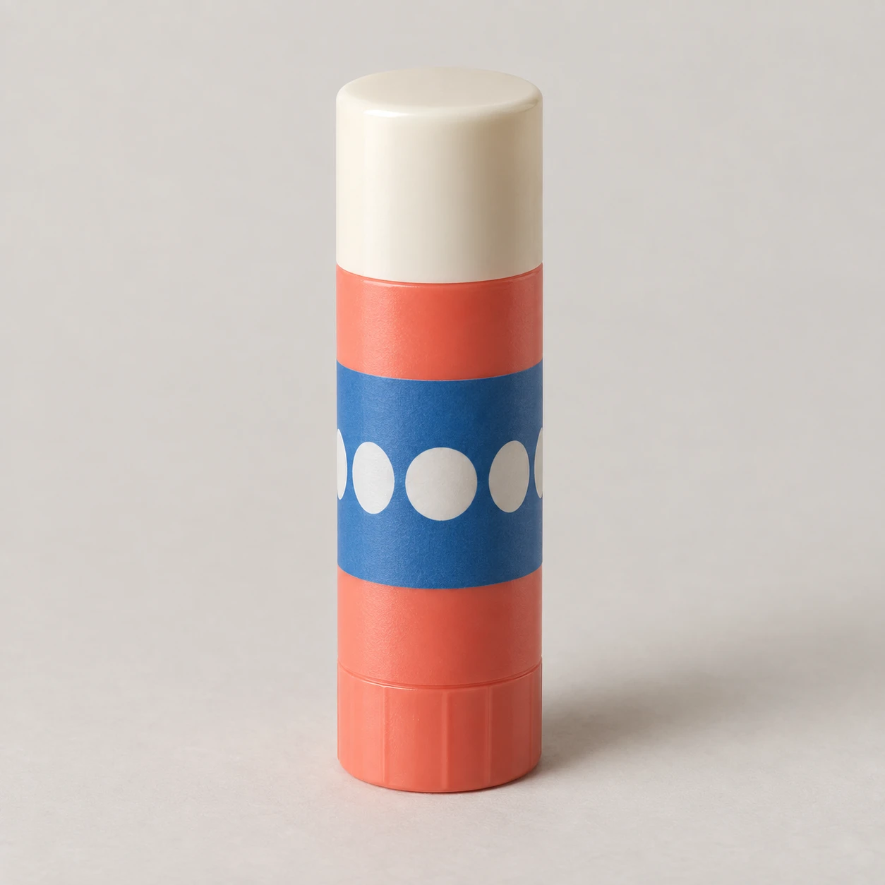Coral Glue Stick · Cylindrical Label Wrap